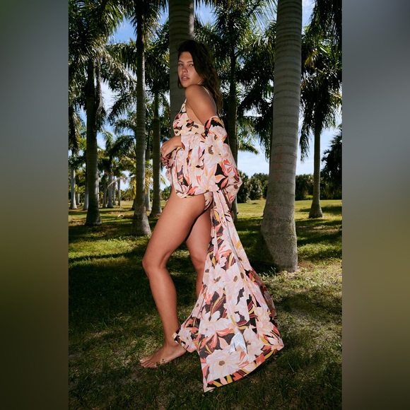 Head Over Heels Dress- Kimono Billabong NWT - Picture 6 of 8